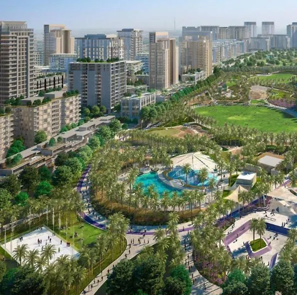 Appartamento Oraya - Stunning 2Br- Mulberry Dubai Hills, Pool-Park View 0*,  Emirati Arabi Uniti